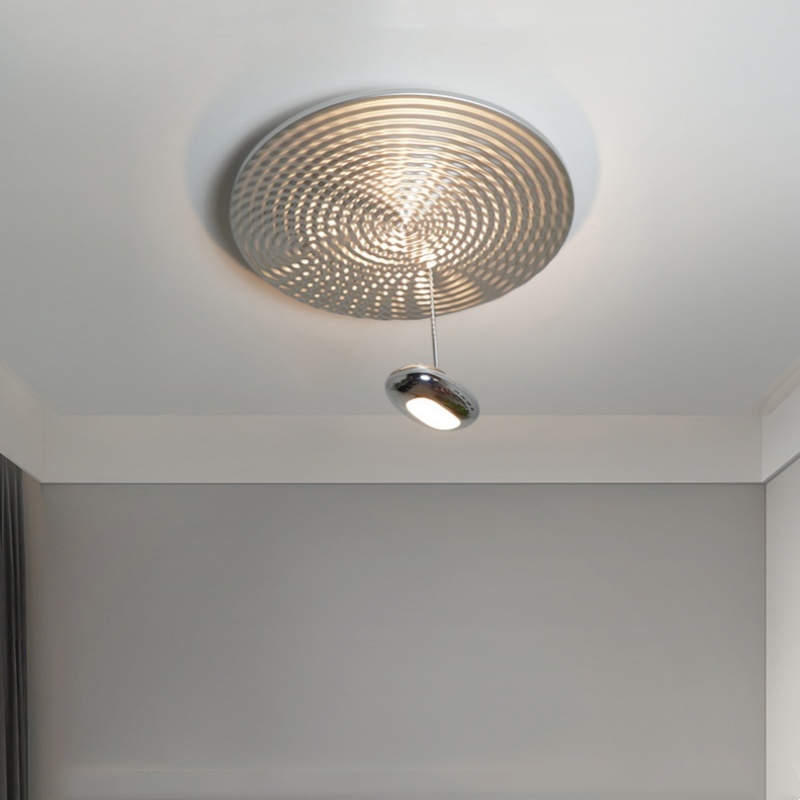 Art Gold Chrome Metal Pendant Light - 图片 8