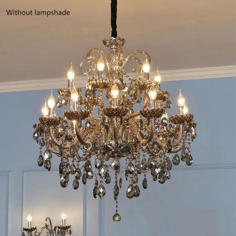 Transparent Crystal Big Chandelier - 图片 7