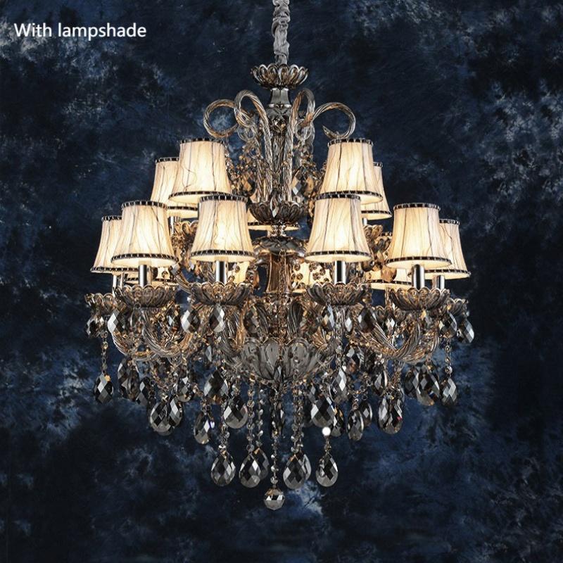 Transparent Crystal Big Chandelier - 图片 8