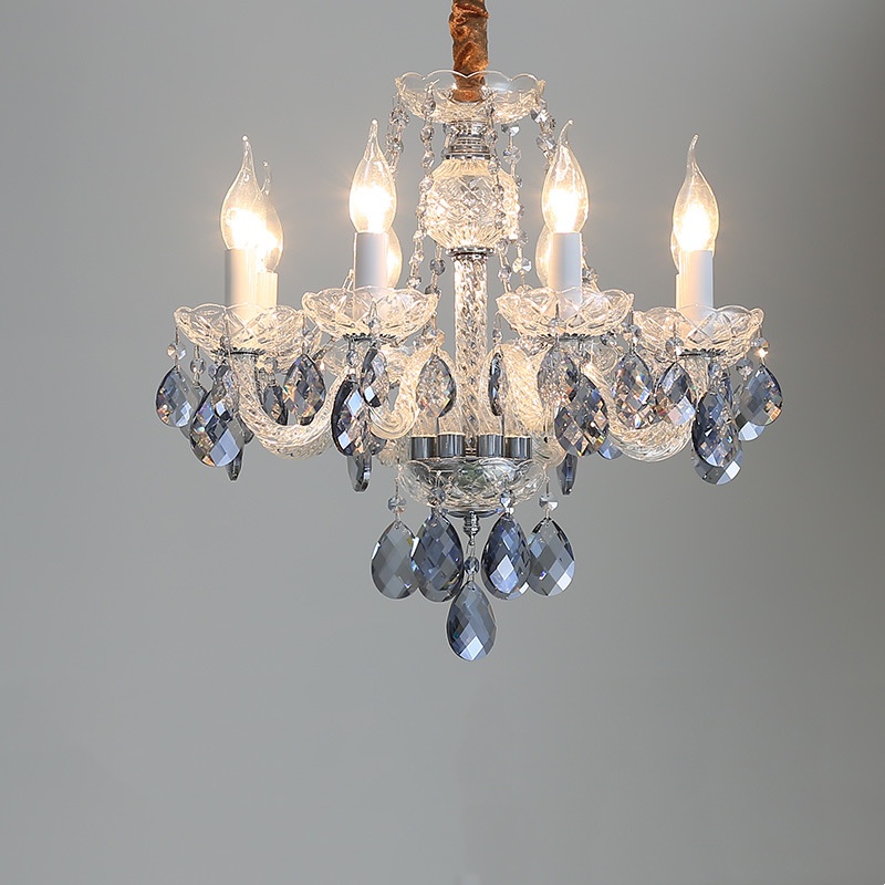 K9 Crystal Clear Gold Chandelier - 图片 9